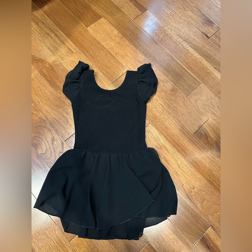 Chic Black Kids Dance Dress